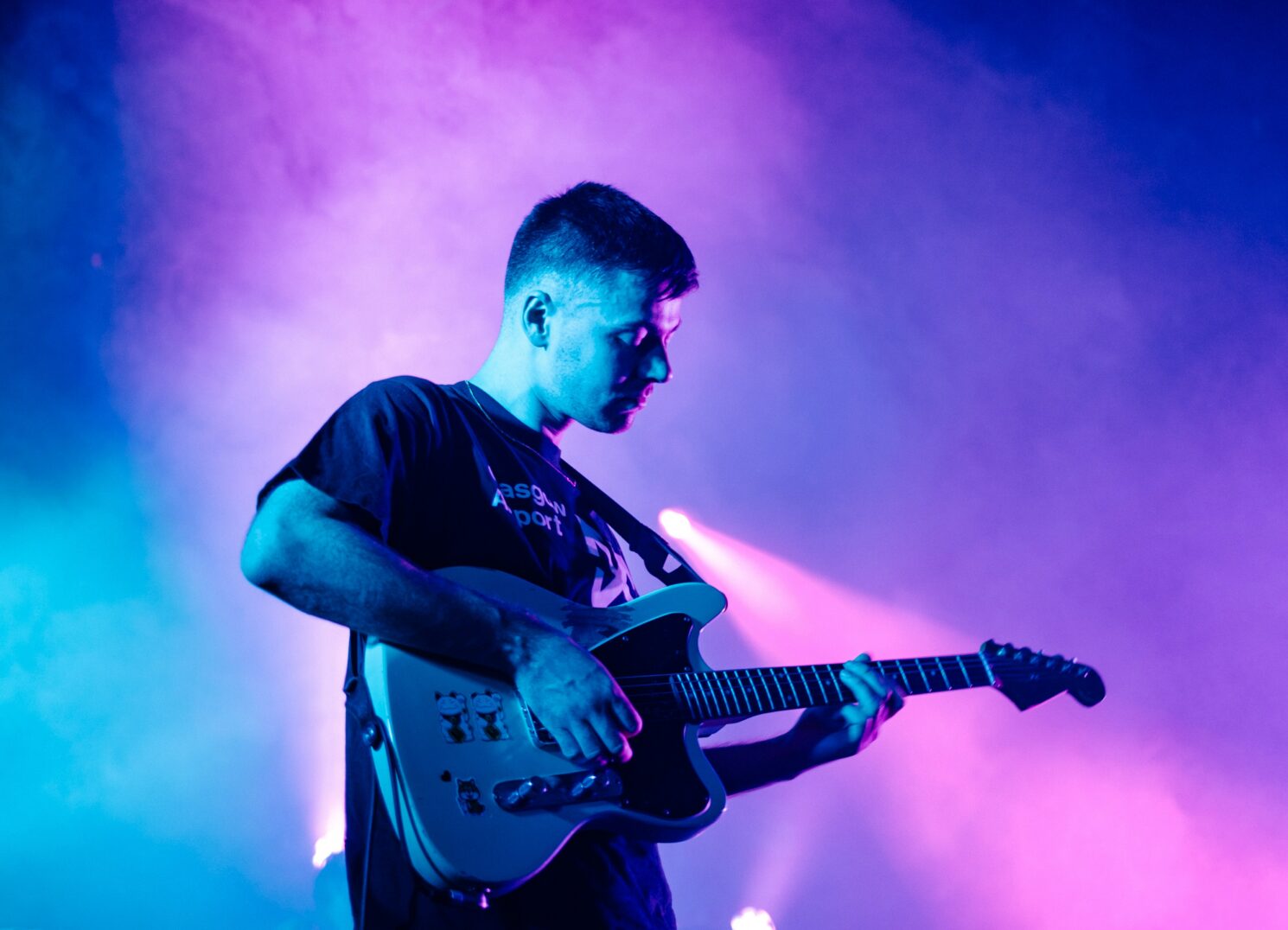 Man playing guitar